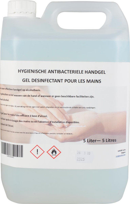 Antibacteriële handgel 5l