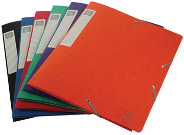 Elastobox Exacompta karton A4 rug 40mm assorti