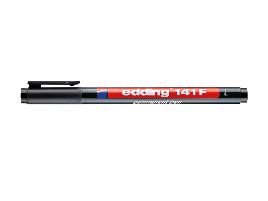 Marker Edding E-141 OHP ronde punt 0,6mm zwart