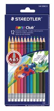 Kleurpotlood Staedtler Noris Erasable 144 50 assorti (12)