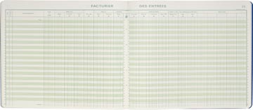 Formulieren BTW Inkoop Exacompta karton 27x32cm 80blad ingebonden franstalig