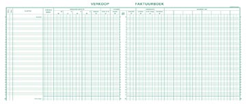 Formulieren BTW Verkoop Exacompta karton 27x32cm 80blad ingebonden nederlandstalig