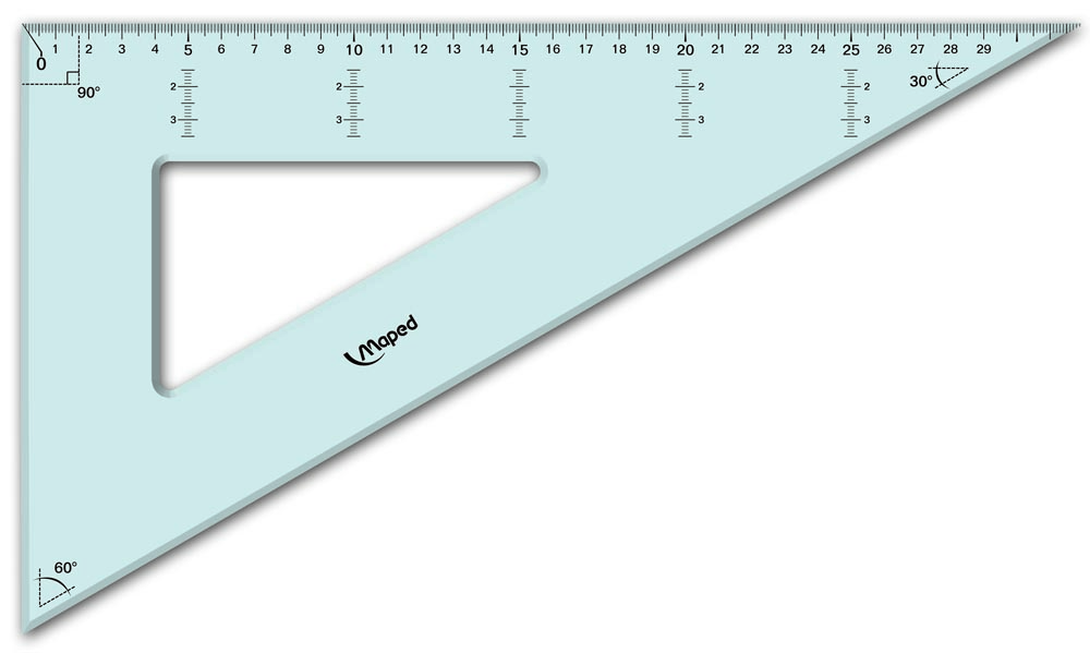 Winkelhaak Maped Technic 32cm 60°