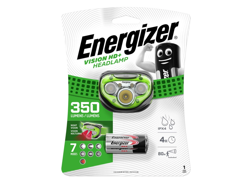 Hoofdlamp Energizer Vision HD incl 3x AA