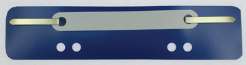 Snelhechter 150x38mm blauw (100)