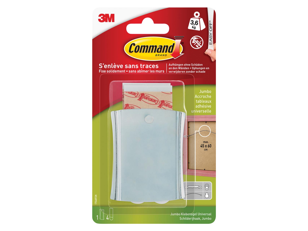 Schilderijhaak 3M Command large metaal