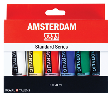 Acrylverf Amsterdam 20ml assorti (6)