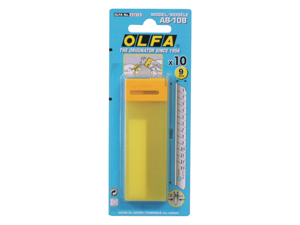 Vervangmes Olfa 180 voor cutter 9mm (10)