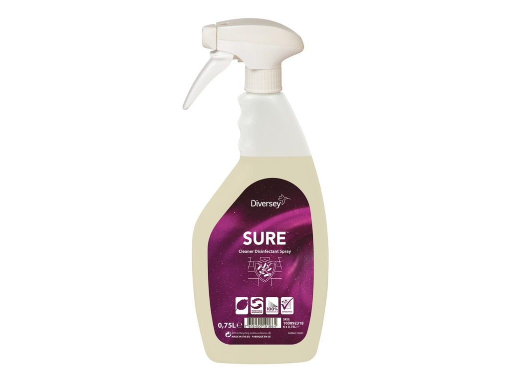 Desinfecteermiddel Diversey Sure 750ml