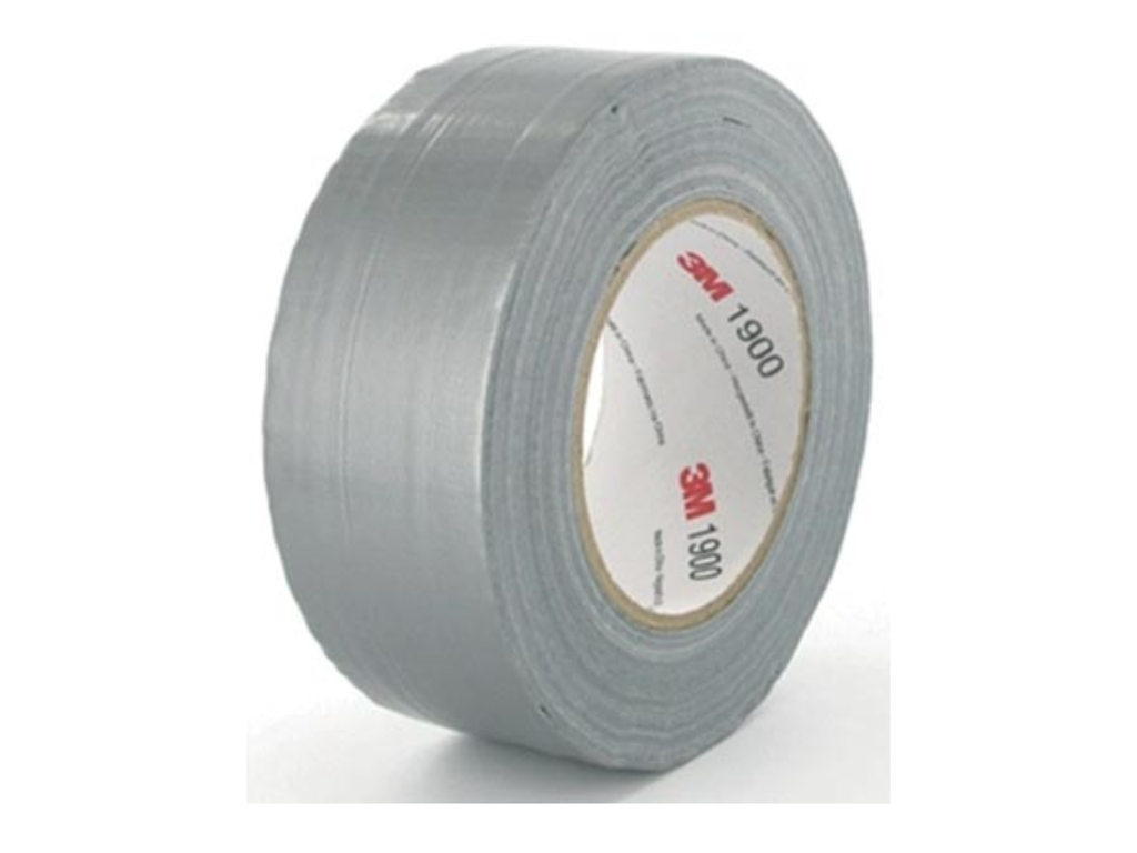 Duct tape 3M 1900 50mmx50m zilver