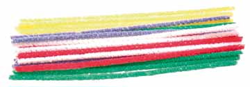 Chenilledraad Bouhon 3mmx15cm assorti (20)