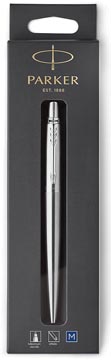 Balpen Parker Jotter medium CT roestvrij staal blister