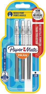 Vulling Paper Mate Injoy Liquid-Ink voor roller fijn 0,5mm zwart (3)