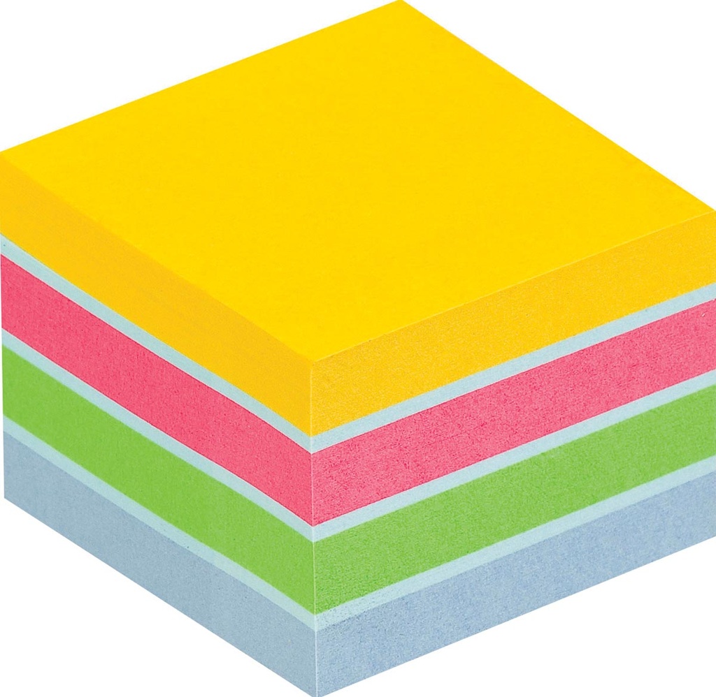 Memoblok Post-It Mini Kubus Ultra 51x51mm 400vel assorti