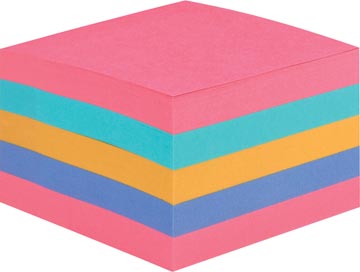 Memoblok Post-It Super Sticky 76x76mm assorti rainbow