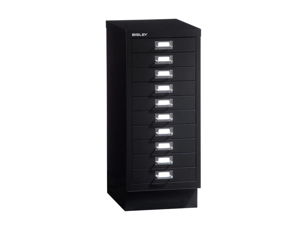 Ladenkast Bisley A4 10 laden zwart 