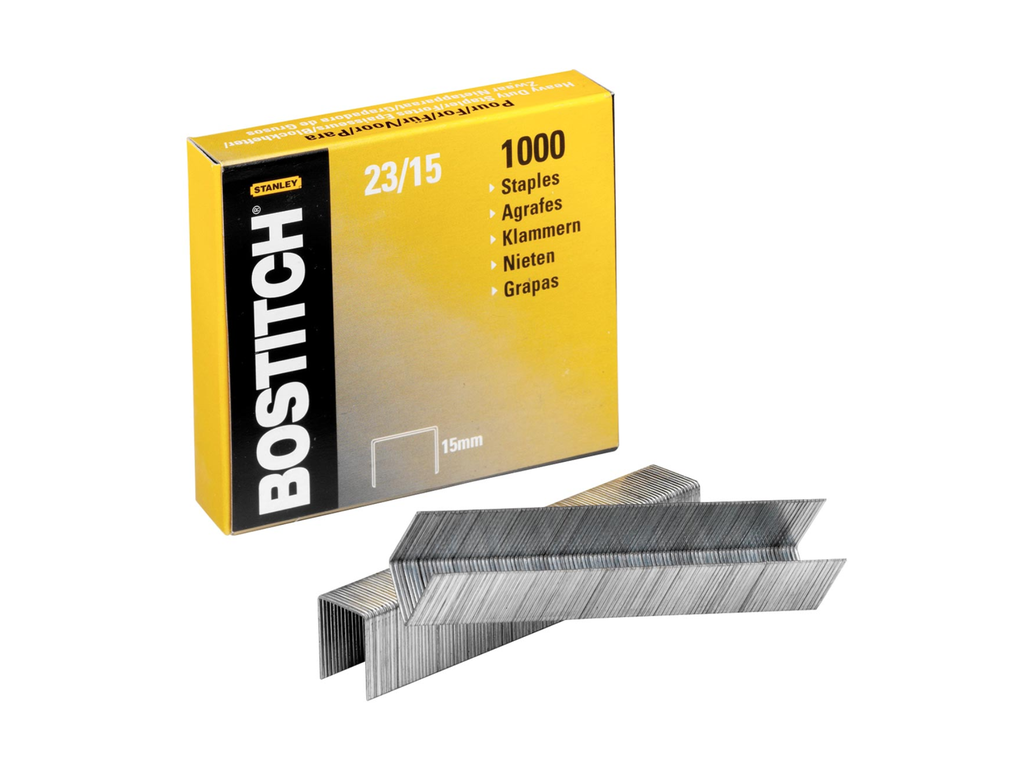 Nietjes Bostitch 23/15 verzinkt 15mm (1000)
