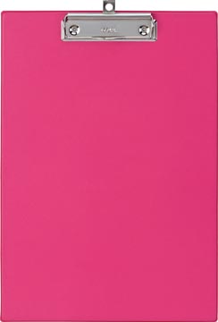 Klemplaat Maul PP A4 roze