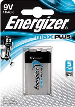 Batterij Energizer Max Plus 9V