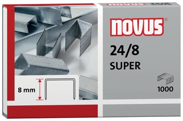 Nietjes Novus 24/8 verzinkt (1000)