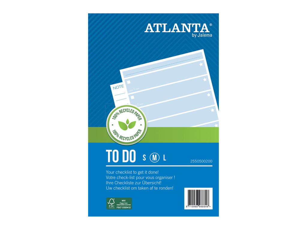 Checklist Atlanta To Do Daily 20,3x14,0cm medium