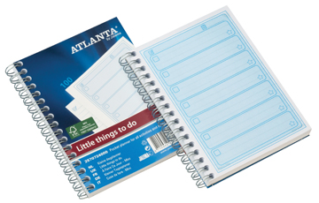 Checklist Atlanta To Do Daily 14,5x10,5cm spiraalbinding small