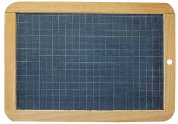 Natuurlei bord Maped 18x25,5cm met houten kader