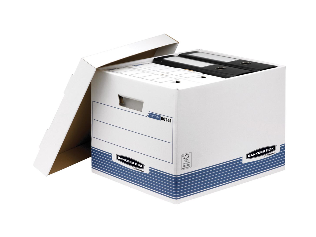 Archiefcontainer Fellowes Bankers Box 28,5x38x33,3cm blauw