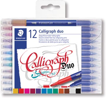 Kalligrafiepen Staedtler 3005 assorti (12)