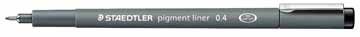 Fineliner Staedtler Pigment Liner 308 0,4mm zwart