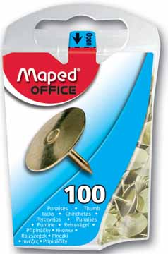 Punaise Maped 10mm gegalvaniseerd (100)