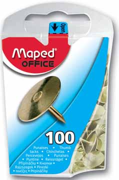Punaises Maped 10mm gegalvaniseerd (100)