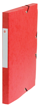 Elastobox Pergamy A4 karton 2,5cm rood