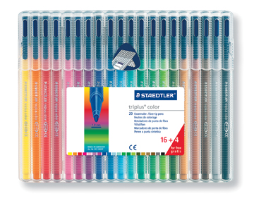 Viltstift Staedtler Triplus Color 323 assorti (20)