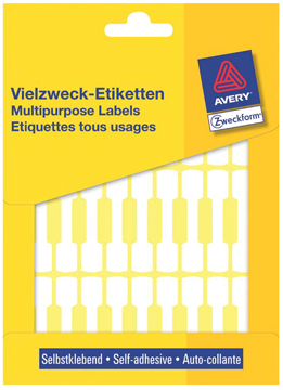 Etiketten Avery 54x11mm voor juwelen wit (924)