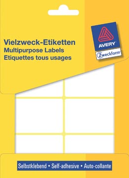 Etiketten Avery 54x35mm wit (224)