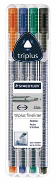 Fineliner Staedtler Triplus 334 0,3mm assorti (4)