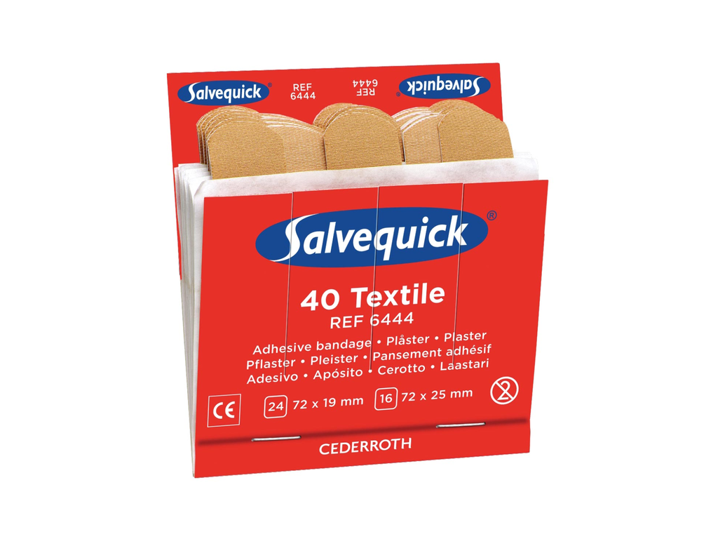 Navulling voor pleisterautomaat Salvequick 40 elastische pleisters (6)