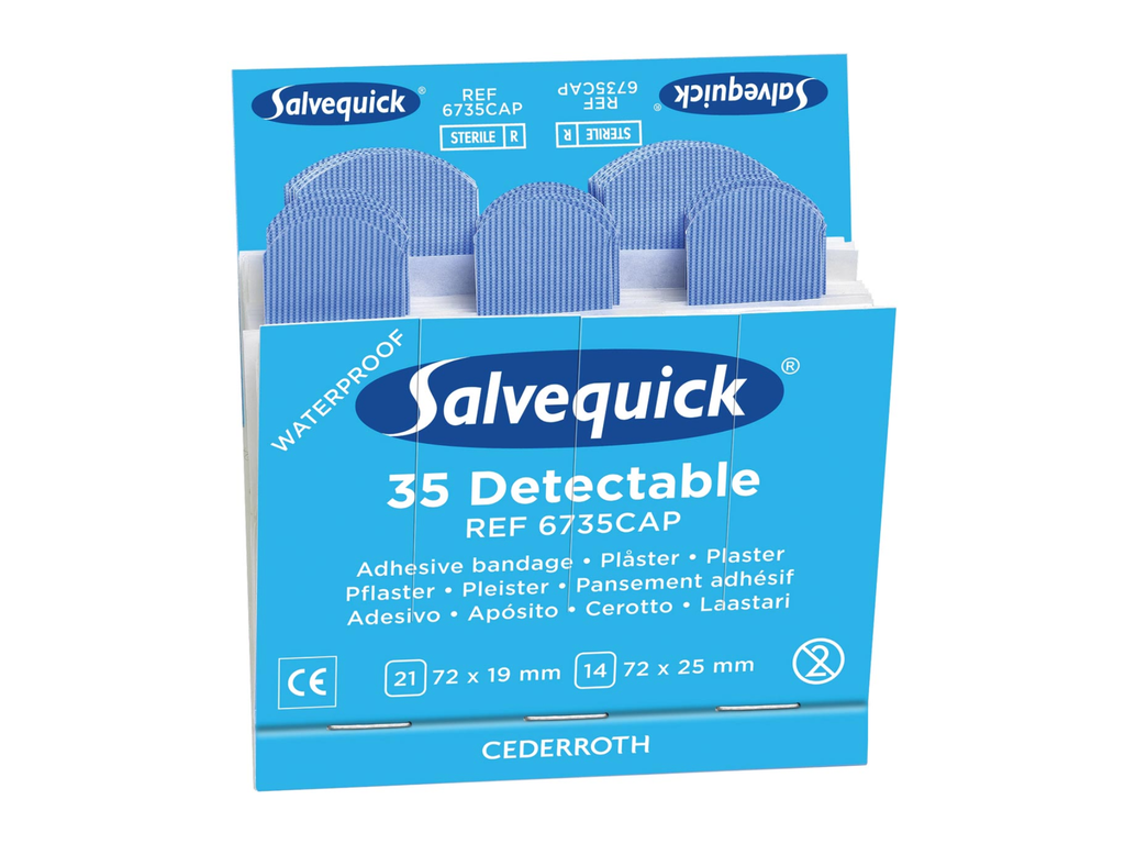 Navulling voor pleisterautomaat Salvequick (6x35)