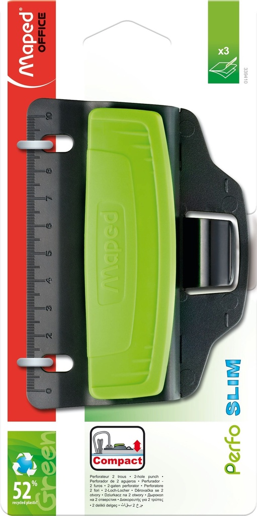 Perforator Maped perfoslim voor ringmap 2-gaats