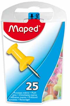 Punaises Maped assorti (25)