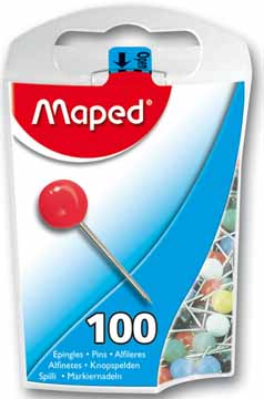 Signalisatiespelden Maped assorti (100)