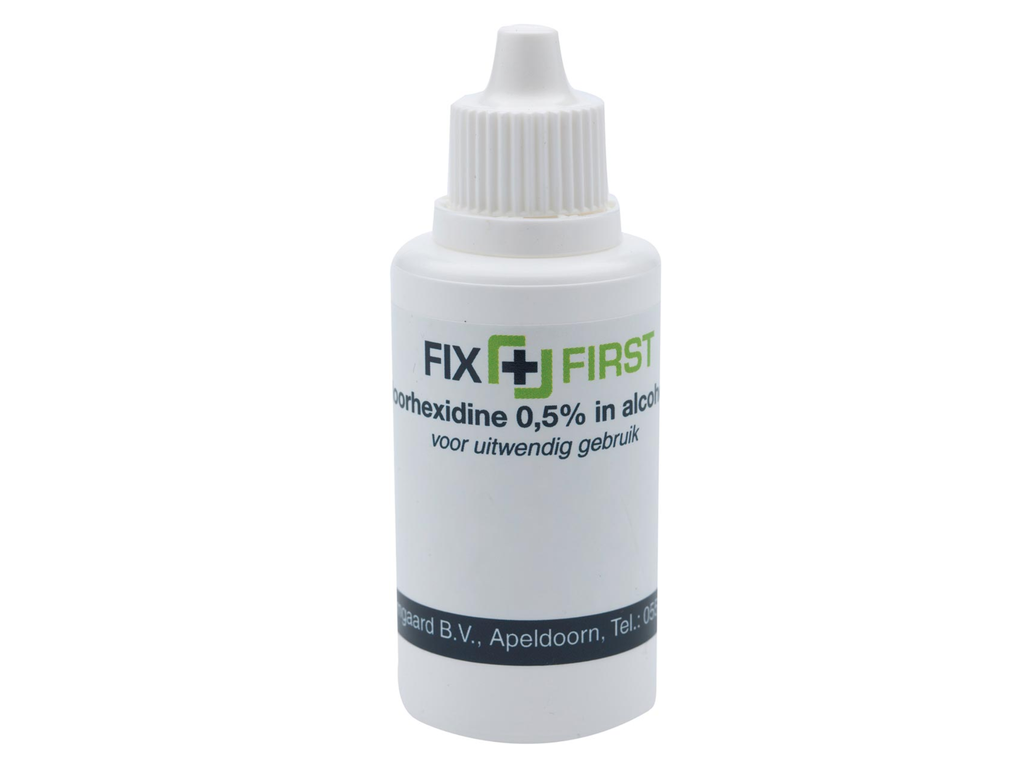 Ontsmettingsmiddel Fixfirst op basis van alcohol 30ml