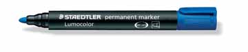 Permanent marker Staedtler Lumocolor 352 ronde punt 2mm blauw