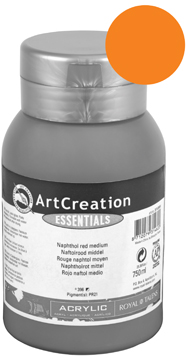 Acrylverf Talens artcreation 750ml azo-oranje