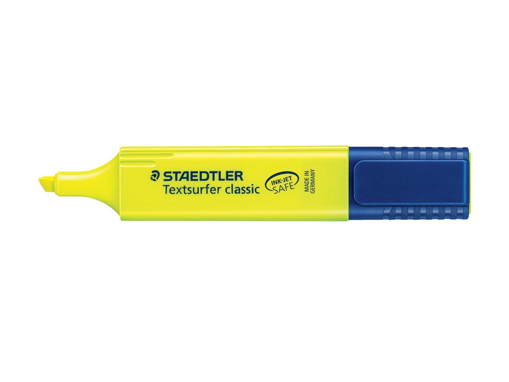 Markeerstift Staedtler Textsurfer Classic 364 geel