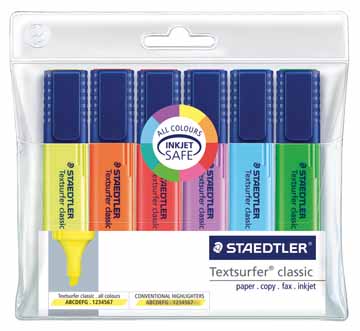 Markeerstift Staedtler Textsurfer Classic 364 assorti (6)