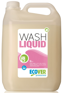 Wasmiddel Ecover Greenspeed Wash Liquid gekleurde was vloeibaar lentefris 5l