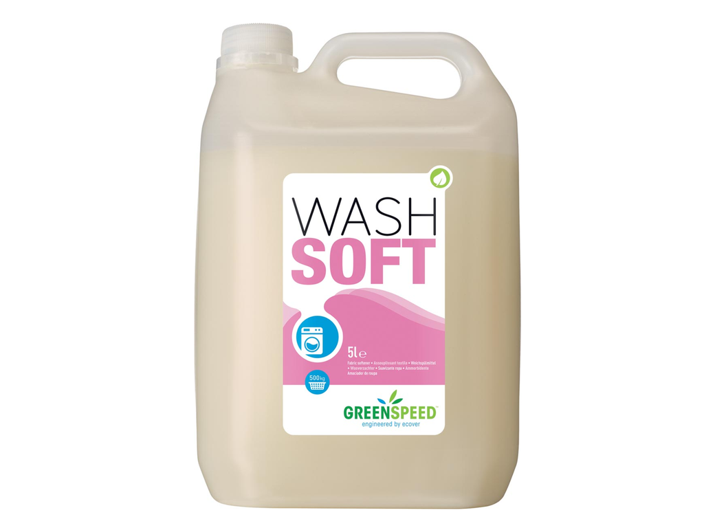 Wasverzachter Ecover Greenspeed Wash Soft bloemenparfum 5l