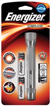 Zaklamp Energizer Metal Led incl 2x AA